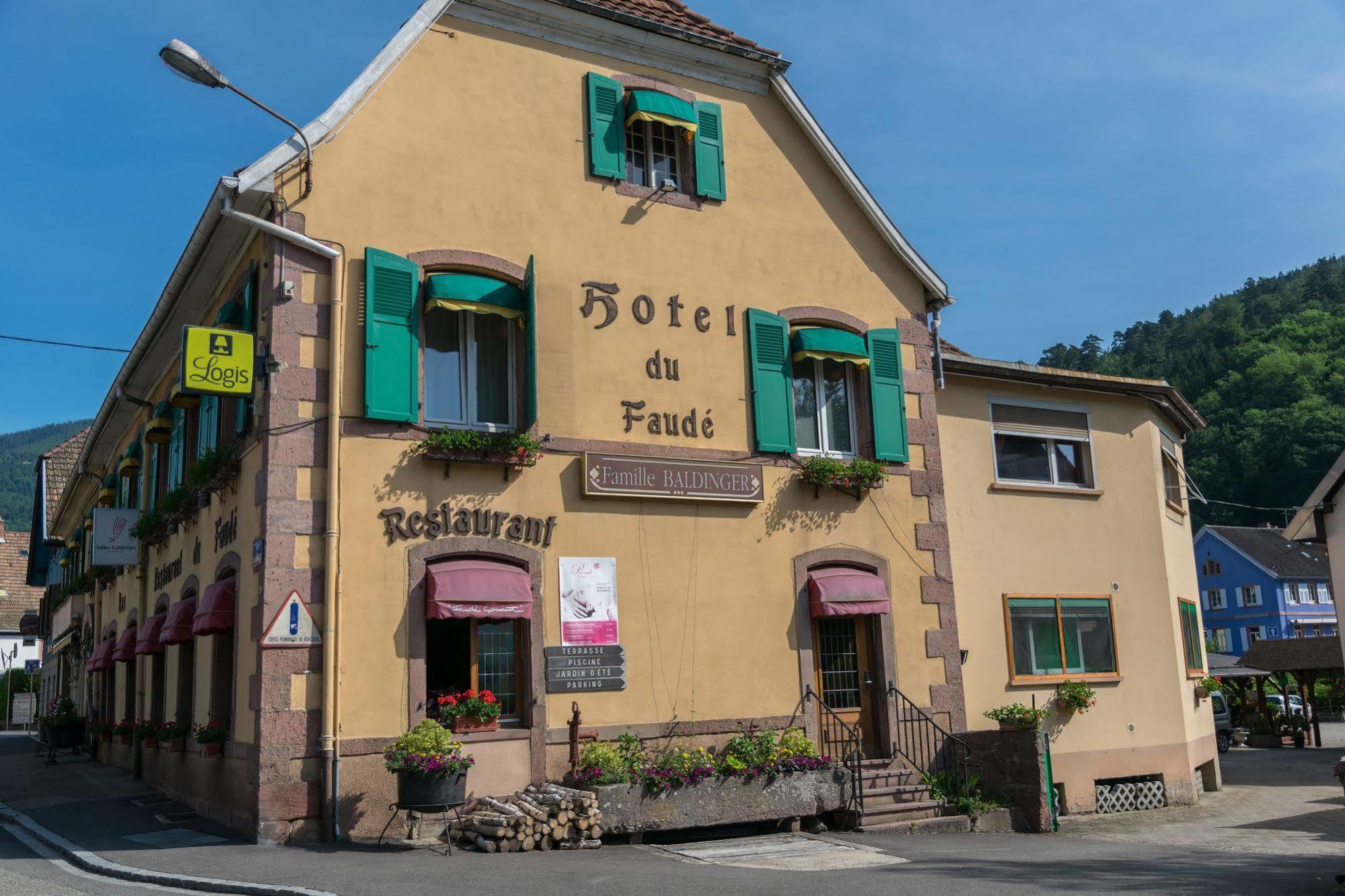 Logis Hotel Restaurant Le Faude Lapoutroie Exterior photo
